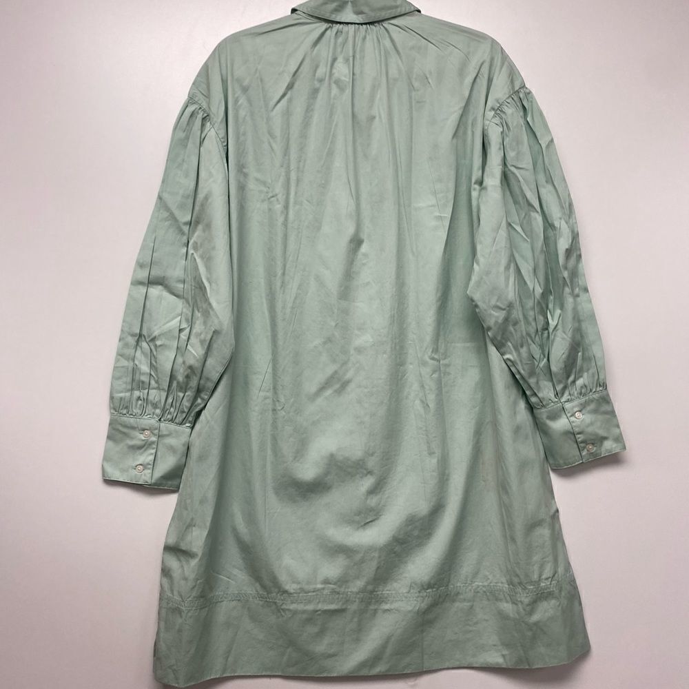 J. Crew Puff-sleeve cotton poplin mini shirtdress Item BA918* - Picture 4 of 5